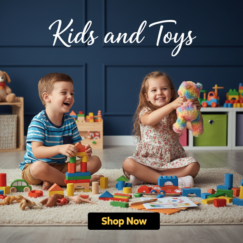 Kids and toys